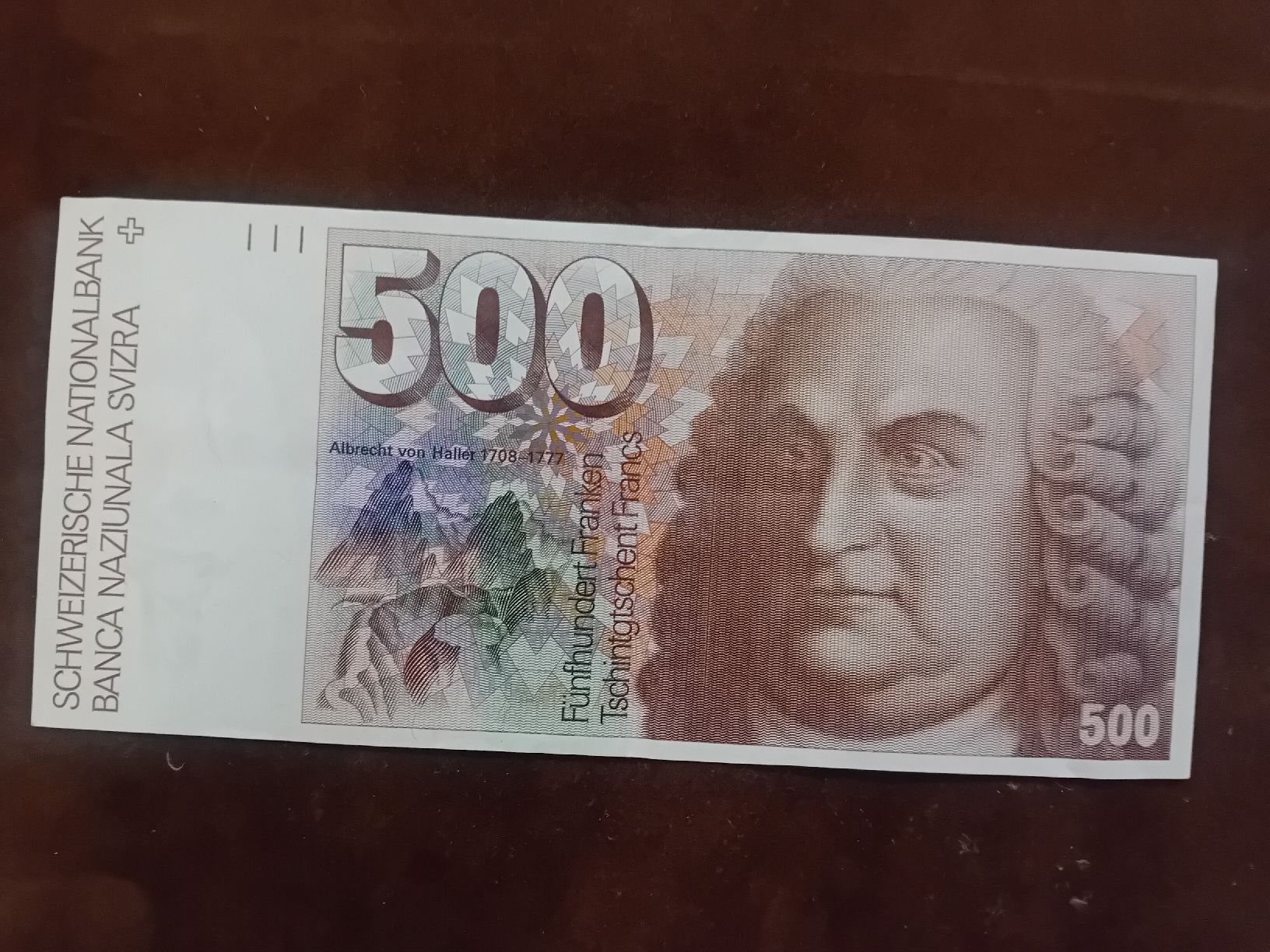 Banconote: Banknote 500 Franken 1976 – Usato da Muralto venduto da Alex1912