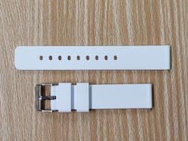 Uhrenband Silikon 18mm, neu, Pebro, mit Quick Release