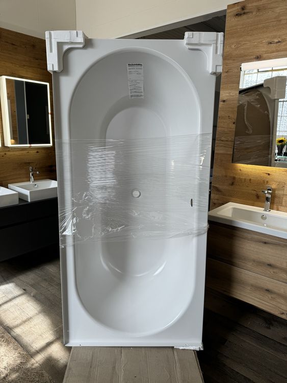 Schmidlin Badewanne mit Zarge 185 x 90 cm 1