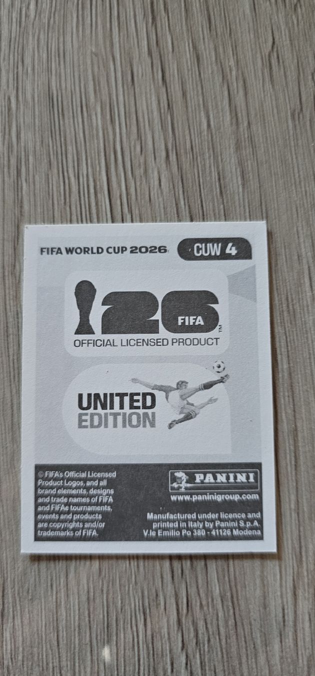 Panini Cartes à collectionner: Fifa World Cup Panini CUW 4 – Neuf avec emballage d'origine à Biel VS par volcom8702 1