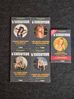 Lot 5 Livres L'Exécuteur Gérard de Villiers