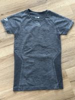Kalenij Funktionsshirt ca. Gr. M Grau Sport Oberteil 