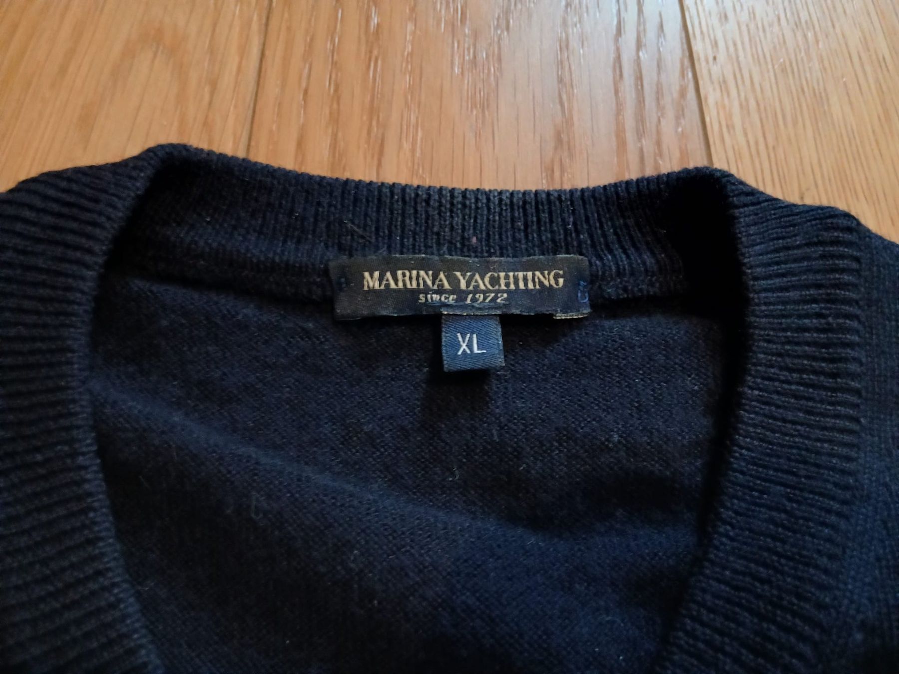 Maglioni & Felpe: Herren Pullover Merino Wolle Dunkelblau Gr. XL – Usato da Mellingen venduto da PieZ 1