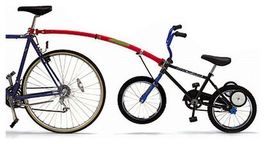 Trail-Gator Kinder Fahrrad Anhänger Tandemstange wie neu