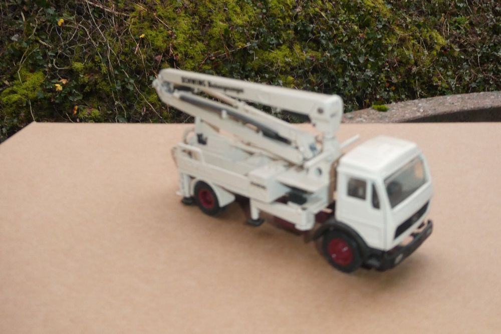Conrad 3082 Mercedes Wibau Betonpumpe – 1/50 – Occasion – Manques Et Sans Boîte