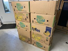 Bananenschachteln 10Stk