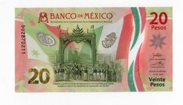 Banknote Mexiko, 20 Pesos, UNZ