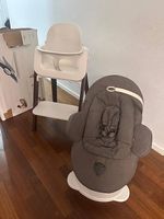 Stokke Steps Hochstuhl mit Babywippe  Komplettset