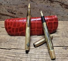 Pelikan Schreibset Füller Kugelschreiber Etui gebraucht