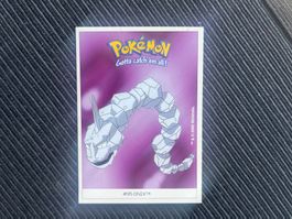 Pokemon Onix Dunkin Boomer 2000 neuwertig