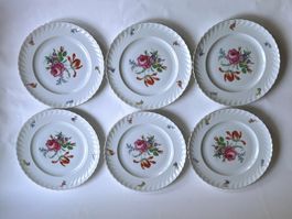 ROYAL TETTAU*DESSERTTELLER 6er SET*****