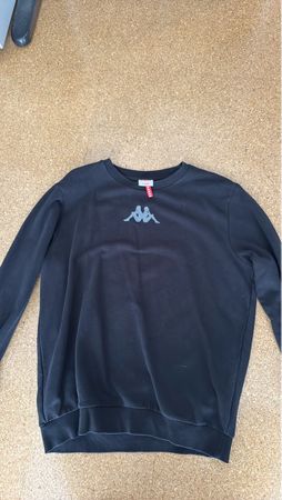 Schwarzer Kappa Pullover, Grösse XL