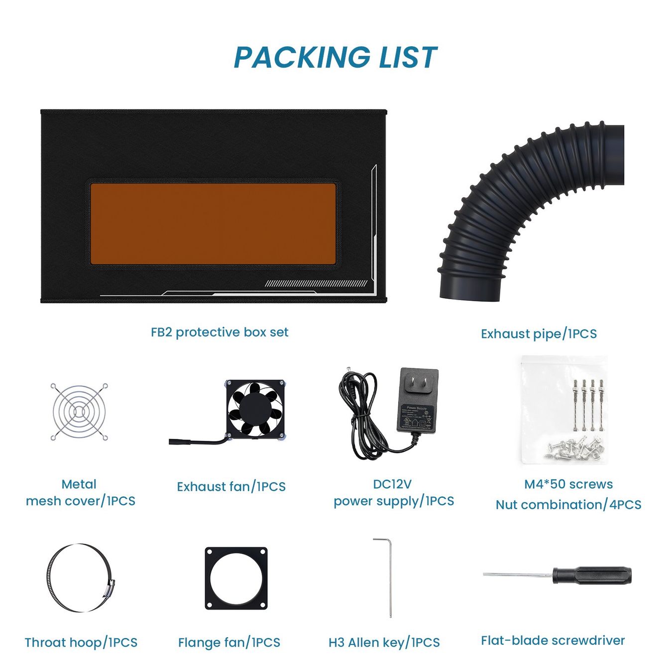 Tutte le macchine: ATOMSTACK Maker FB2 Plus Schutzbox-Kit staubdichte Abdeckung – Nuovo e nell'imballaggio originale da Malans GR venduto da BUYBEST-Schweiz 4