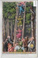 Uetliberg - Zürich - Leiterli - Litho - Humor