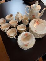 Edles Kaffeeservice Blumenmotiv Goldrand Rosenthal Villa ...