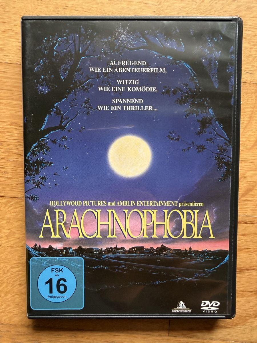 Alle DVDs: Arachnophobia - DVD – Gebraucht aus Kölliken von nerdorado