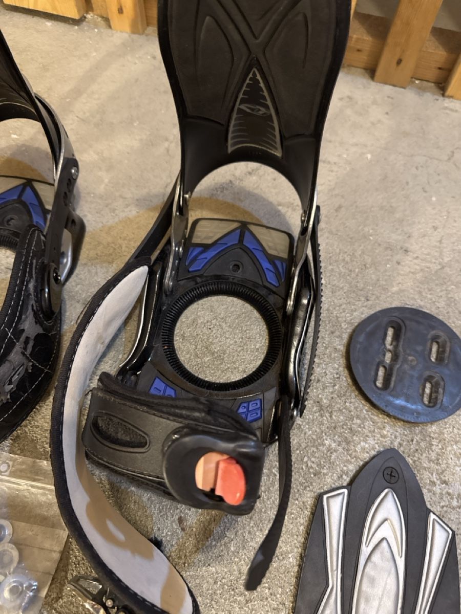 Board: Snowboardbindungen, Snowboardbindings Gr. M-L – Usato da Schliern b. Köniz venduto da amo_lln9 1
