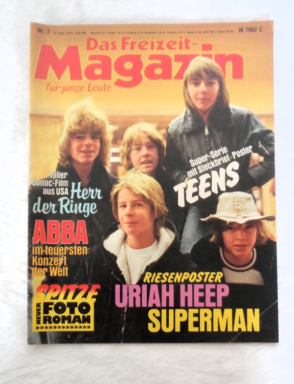 Freizeit Magazin 1979. Nr. 7 / Herr der Ringe u.a. (Gebraucht) in ...