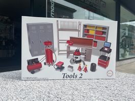 Fujimi 1:24 Tools garage diorama set Bausatz