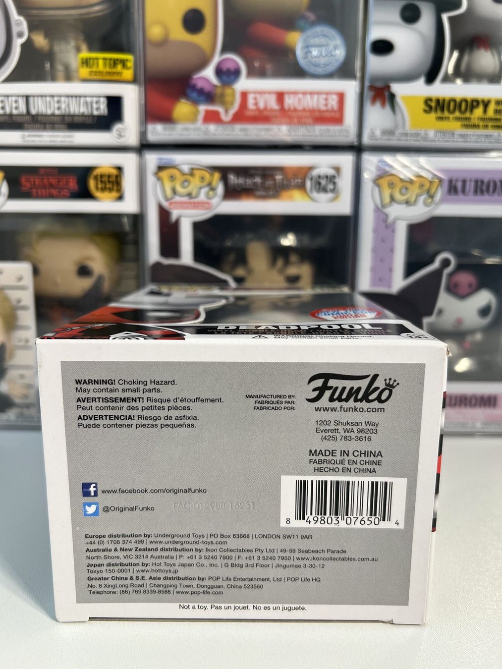 Funko Statuette: Funko POP! Marvel Deadpool (Chef) Ed. Limtée Comic Con 2016 – Usato da Le Mouret venduto da perfectbijou 5