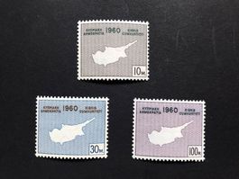 1960 Zypern. Verfassungsausgabe