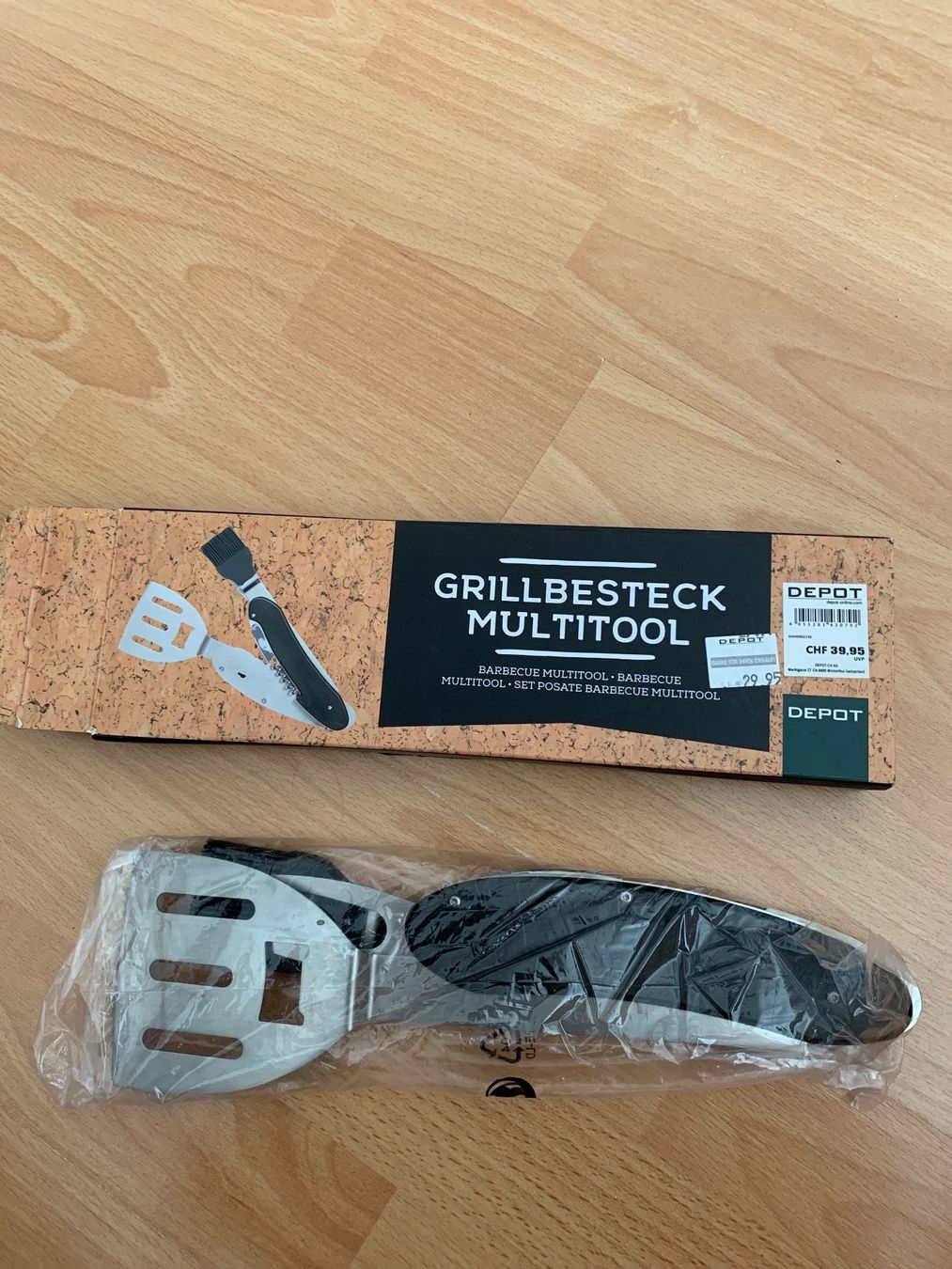 Set di posate: Grillbesteck multitool - set barbecue neuf – Usato da MEYRIN venduto da Gwendo10 1