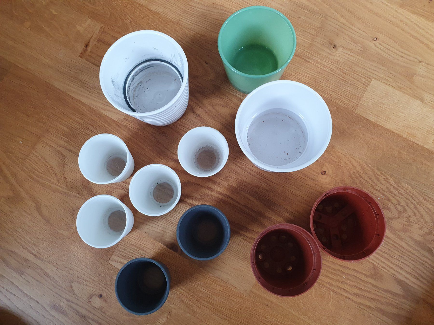 Ikea Vasi per fiori: Pflanzentöpfe mit 2 Innentöpfen (klein & mittel) – Usato da Adliswil venduto da lau_98pm 1