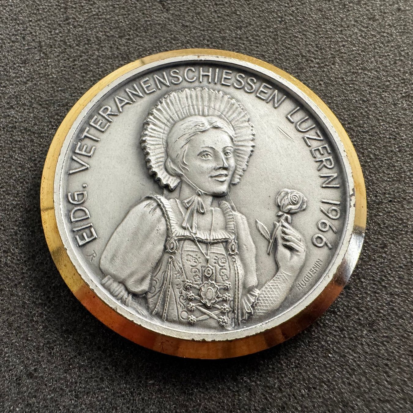 Medaglie: Medaille Eidg. Veteranenschiessen  Luzern 1966 – Usato da Reitnau venduto da tb-muenzen
