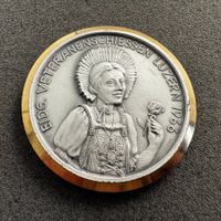 Medaille Eidg. Veteranenschiessen  Luzern 1966