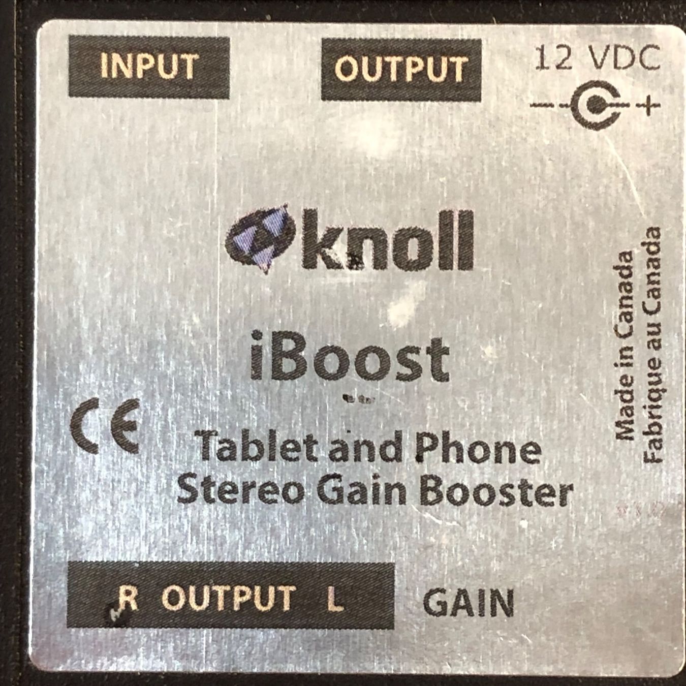 Amplificatori: Knoll iBoost, Tablet and iPhone Stereo Gain Booster – Usato da Neerach venduto da Arbimus 3