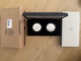 2021 Britannia Silver Reverse Proof Set 2 Coin Set