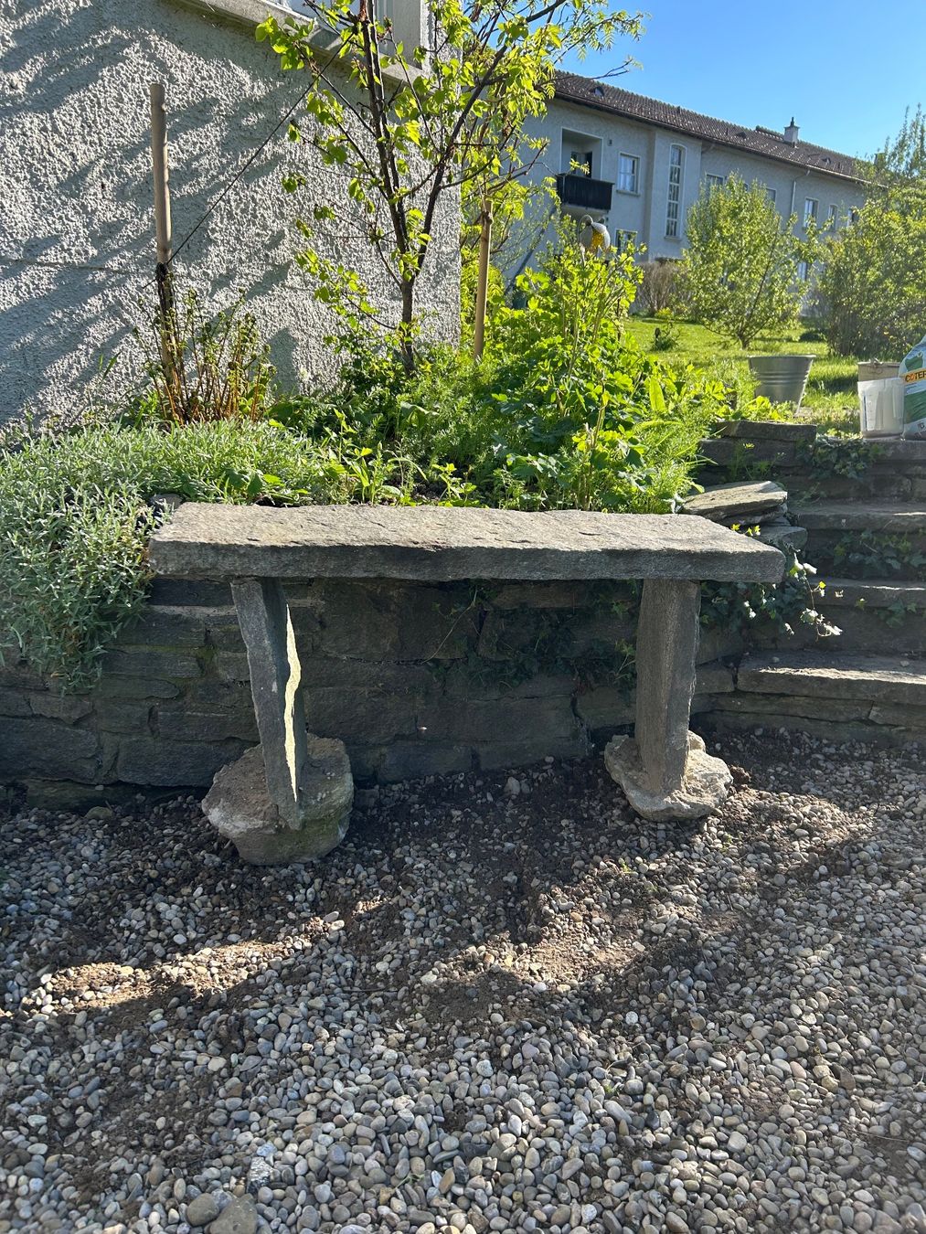 Panchine: Gartenbank aus Naturstein – Usato da Rorschacherberg venduto da Svebe