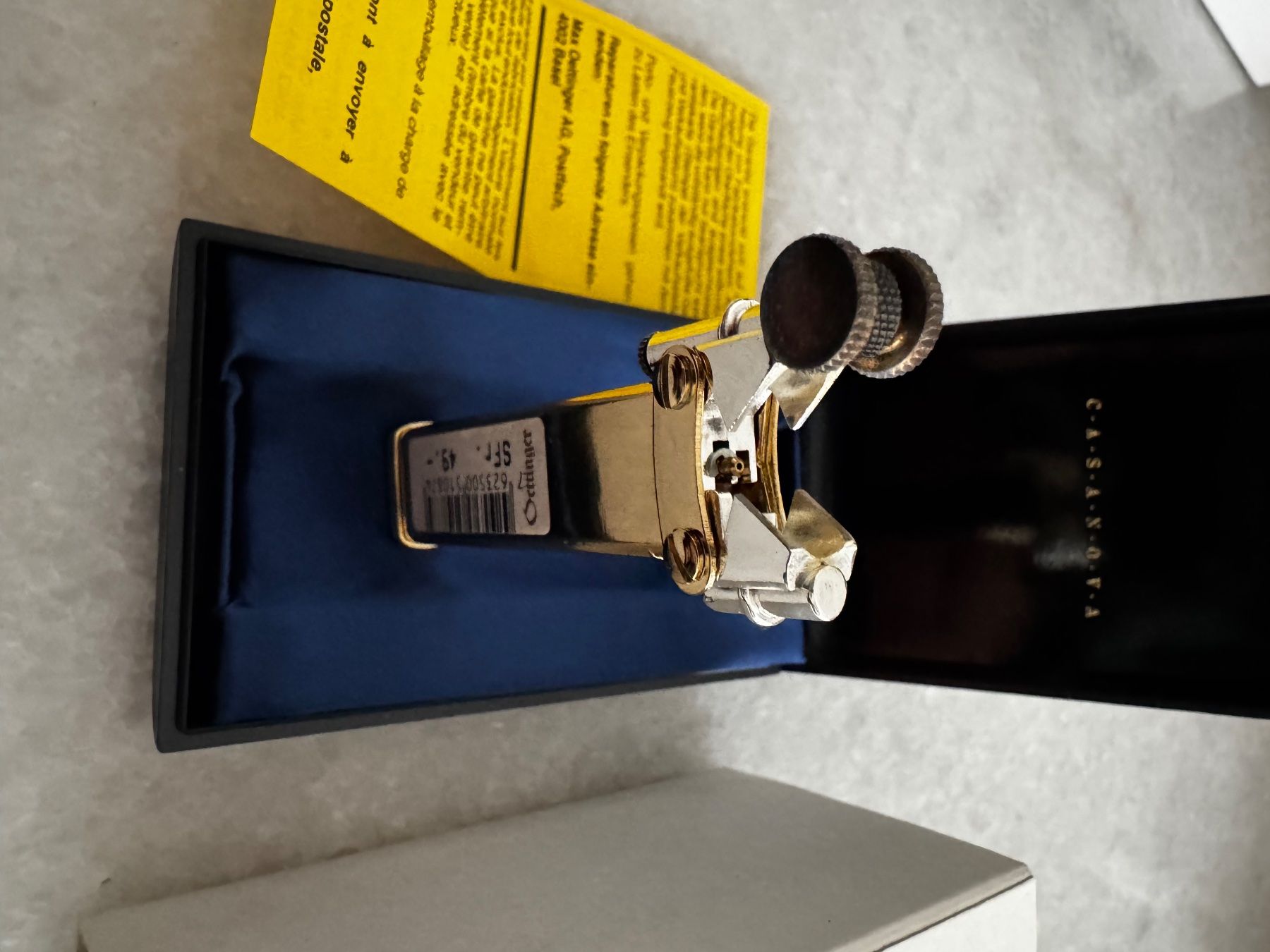 Accendini: Vintage Casanova Feuerzeug – Nuovo e nell'imballaggio originale da basel venduto da danqe25 3