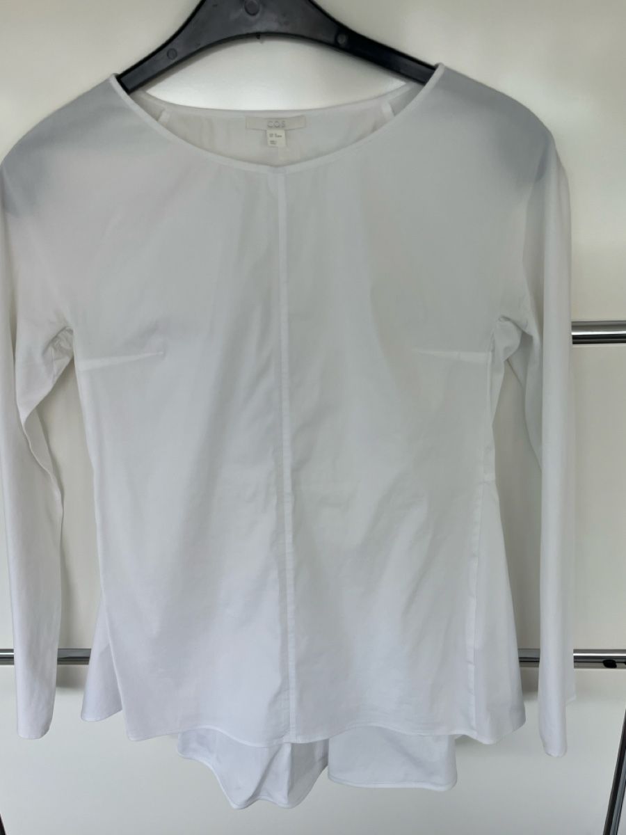 Cos Camicette: COS Damenbluse Weiss Gr 36 – Nuovo (secondo la descrizione) da Illnau venduto da flamingo007