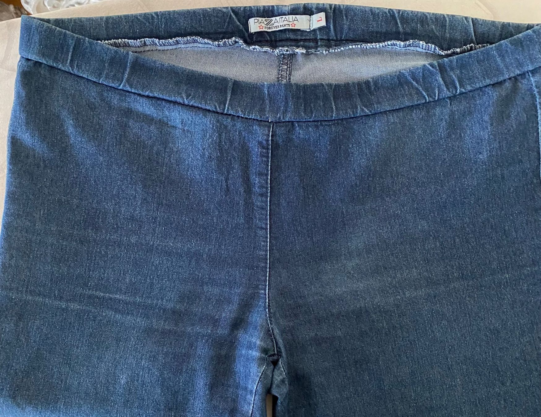 Jeans: Jeggings in Blau, Gr. L – Usato da Zürich venduto da Maria2021 2