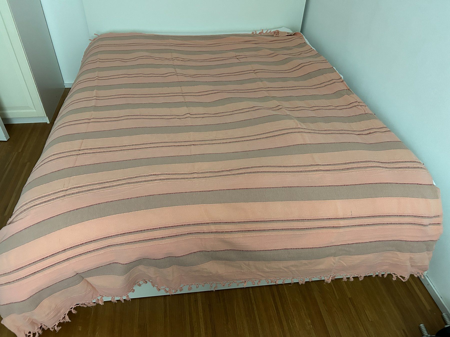 Coperte: Kuschlige orange Decke für Bett oder Sofa mit Fransen – Usato da Küsnacht ZH venduto da filo_fila8700