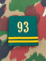 Schulterpatte Oberleutnant Ord. 1949, Bat 93