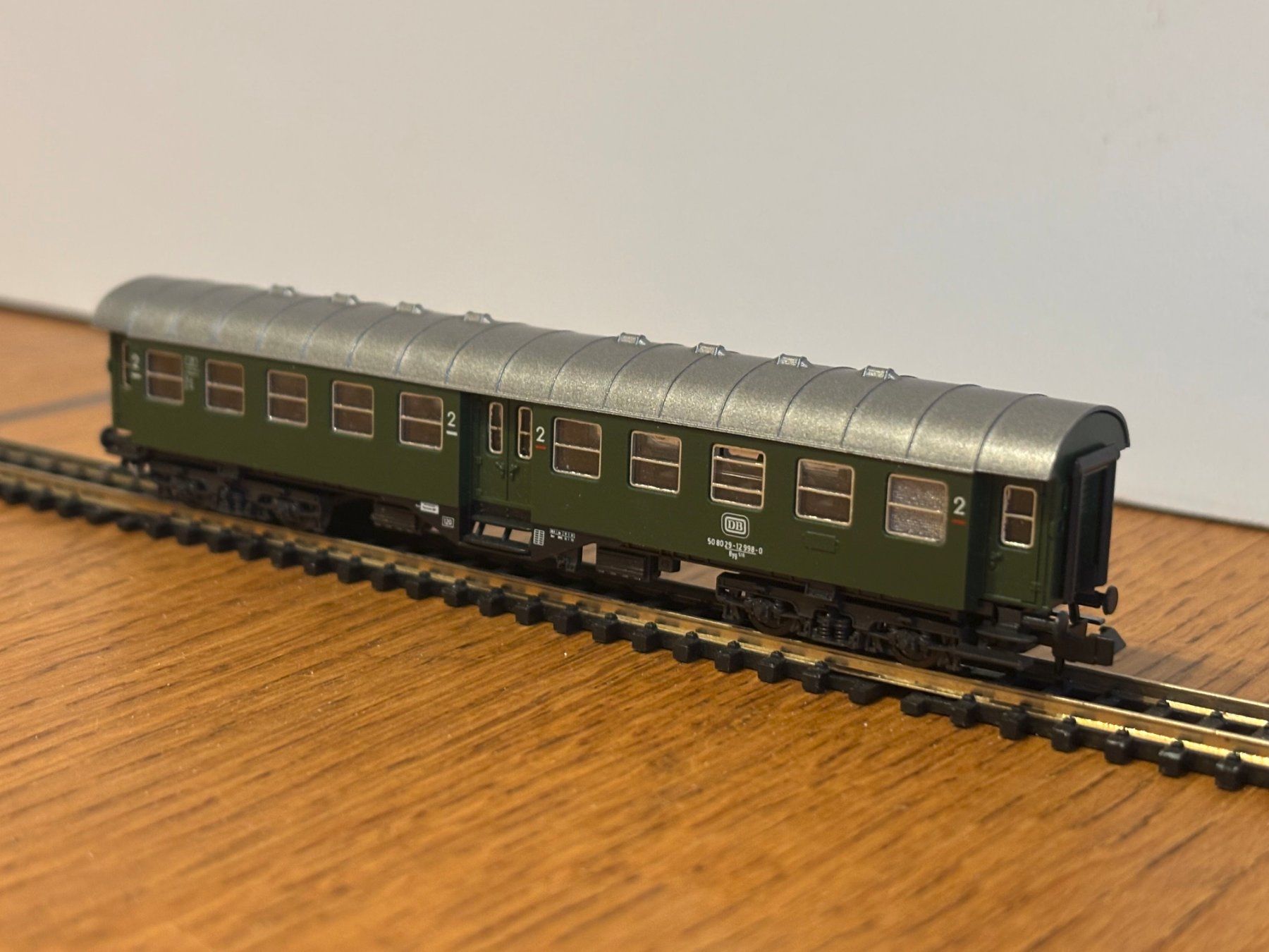 Modelleisenbahnen: e1774: Oldtimer Personenzug (Spur N) – Gebraucht aus Birsfelden von Birs_25 1