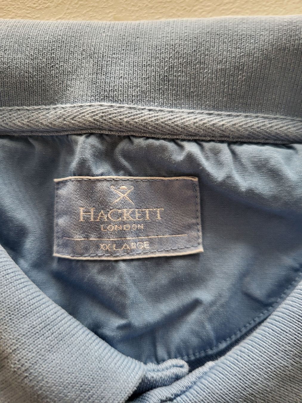 Hackett Magliette Polo: Hackett London Poloshirt Hellblau Gr. XXL – Usato da Basel venduto da Ywana 2