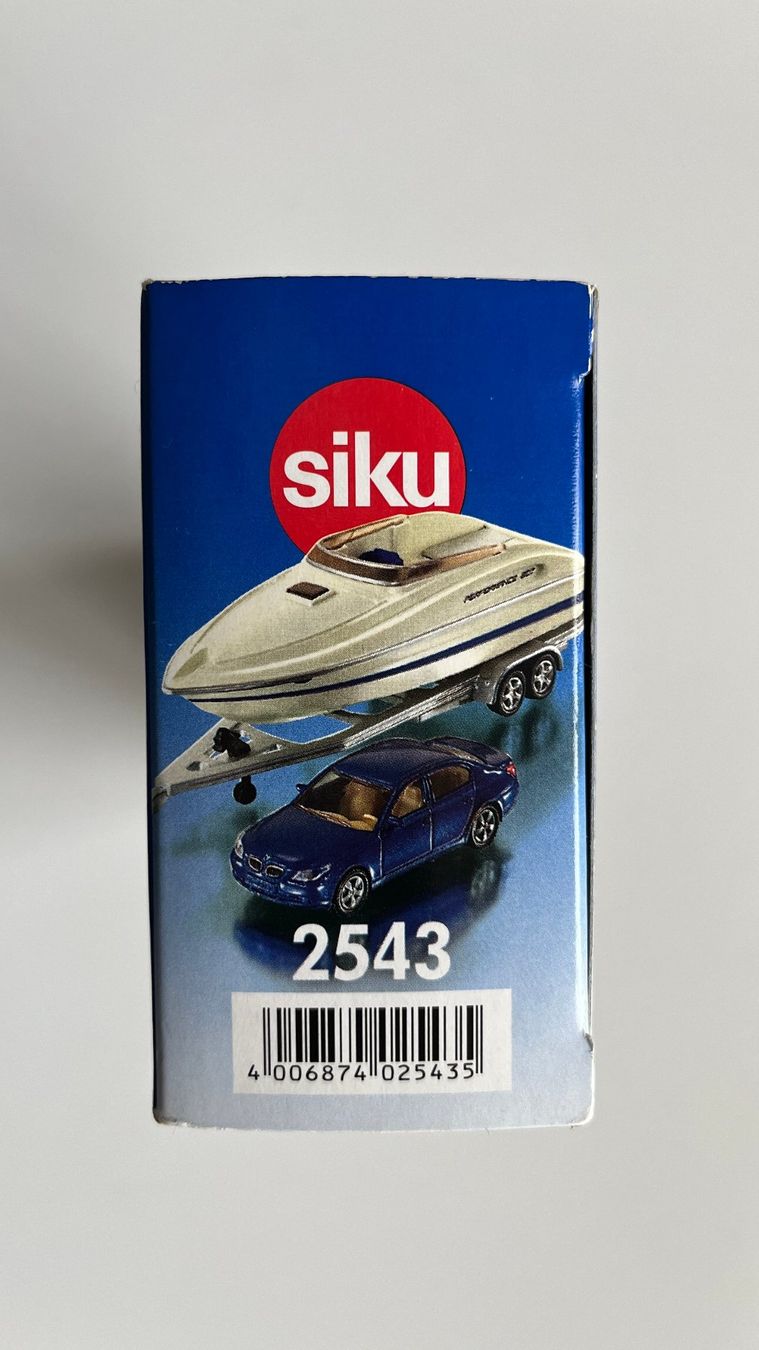 Siku Modellini d'auto: SIKU Super 2543 / PKW mit Motorboat – Nuovo e nell'imballaggio originale da Wauwil venduto da swissGadgets 5
