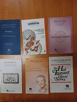 Noten-Sammlung: Chor-Arrangements, vielseitig & gut erhal...
