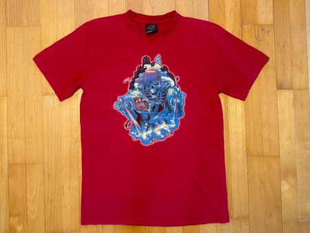 Vintage Y2K T-Shirt Tribal LA Breakdance Graffiti Sz S