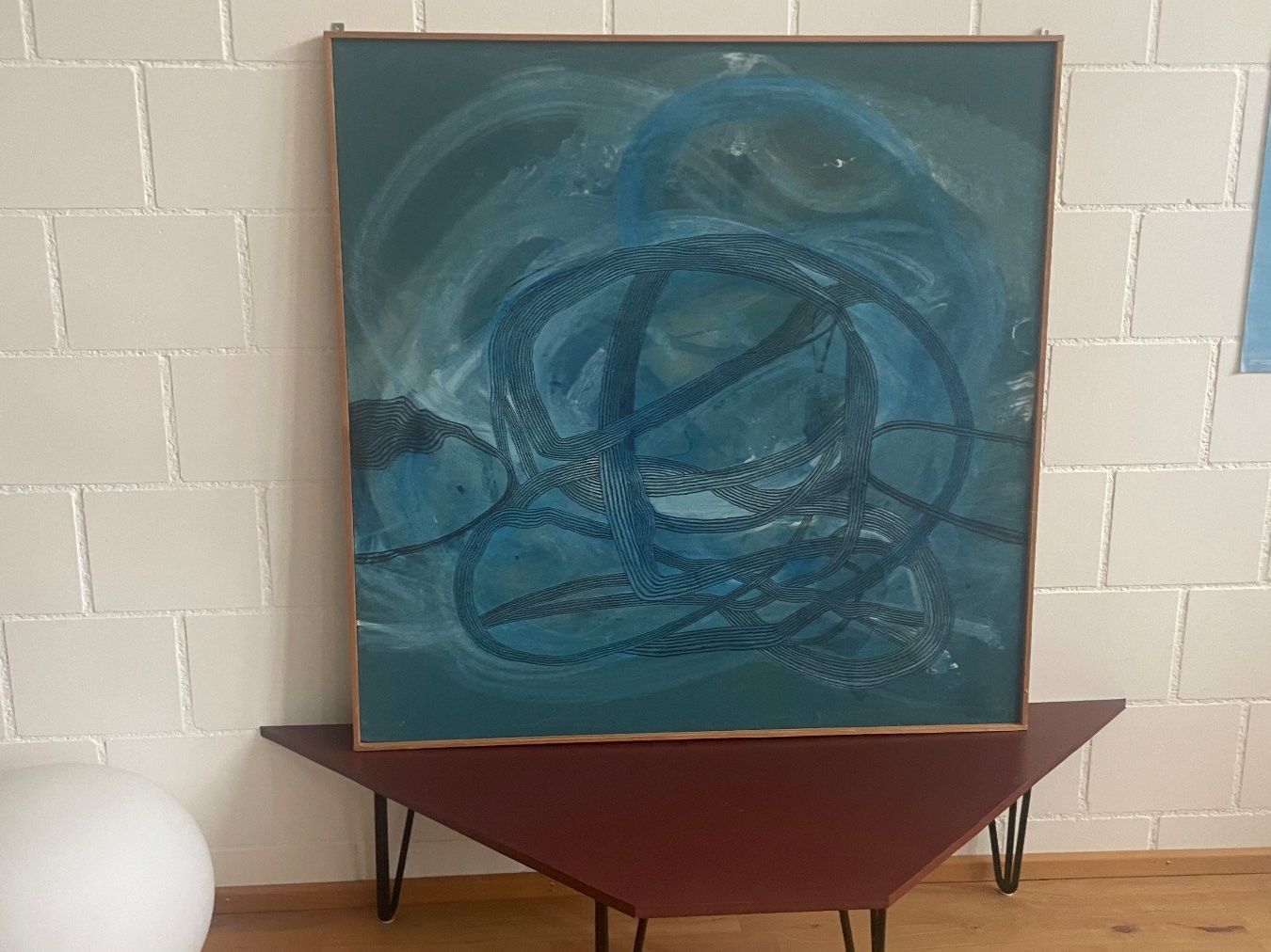 Dipinti: Grosse abstrakte Kunst gerahmt – Usato da Wald ZH venduto da shypi 1