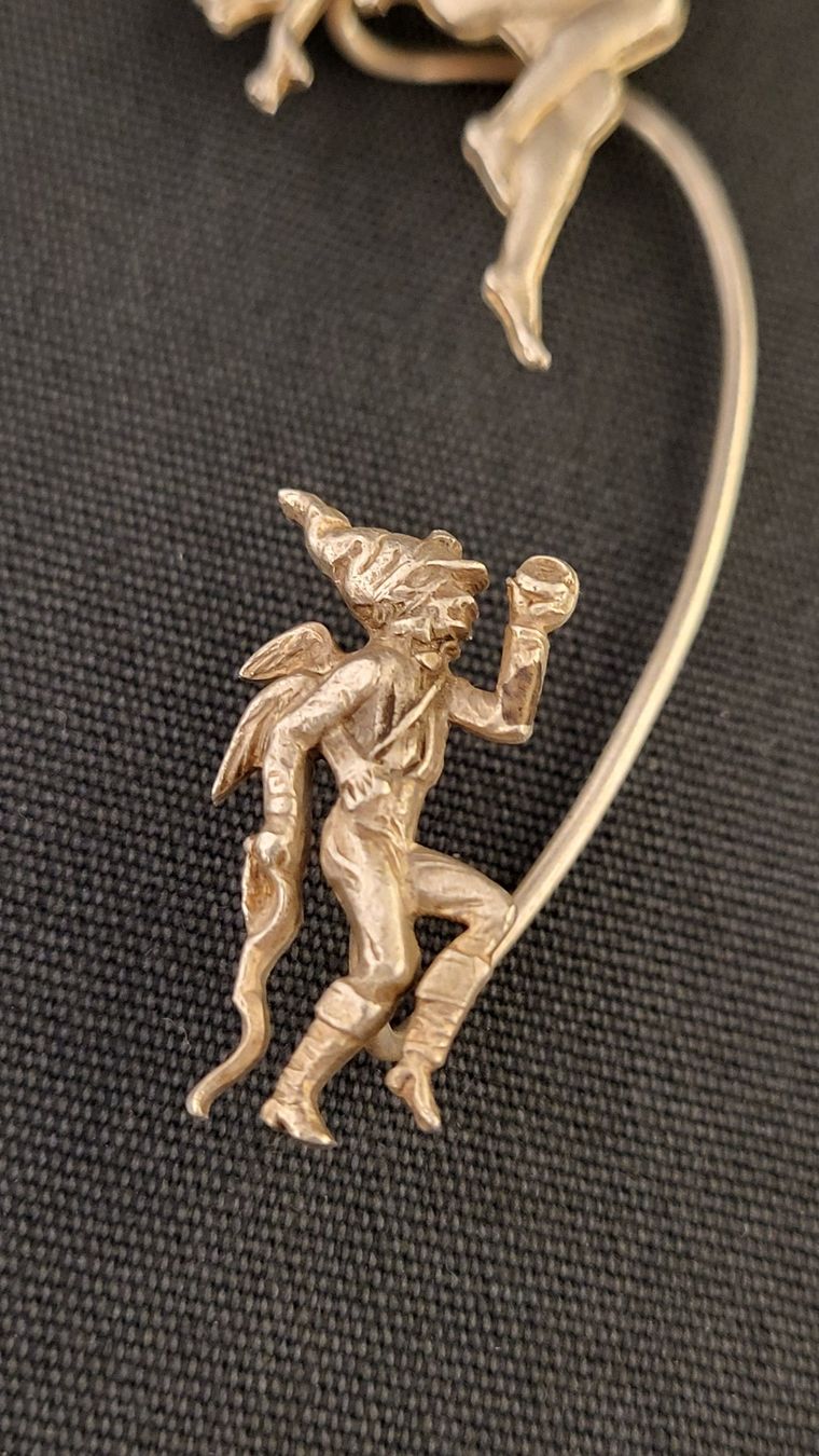 Ohrringe & -stecker: Ohrschmuck mit Elfe – Gebraucht aus Basel von spinne02 4