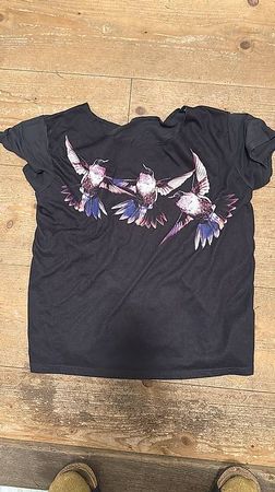 T-Shirt mit Bird print
