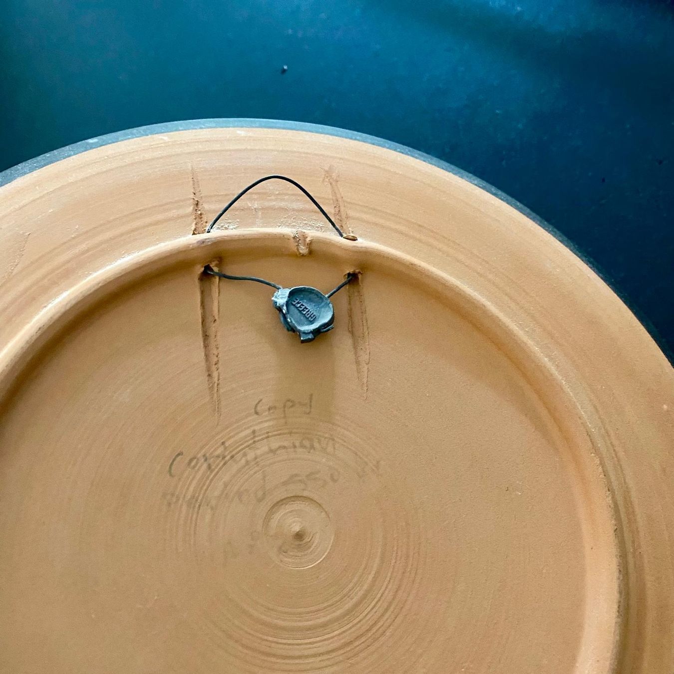 Piatti: Wandteller, Terracotta,  Korinthische Kunst – Usato da Krauchthal venduto da SamsPuce 2