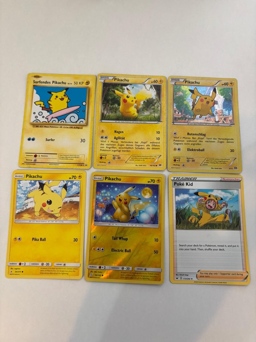 Pokémon Carte collezionabili: Pokémon Pikachu Sammlung – Usato da Altendorf venduto da jet_67b8 3