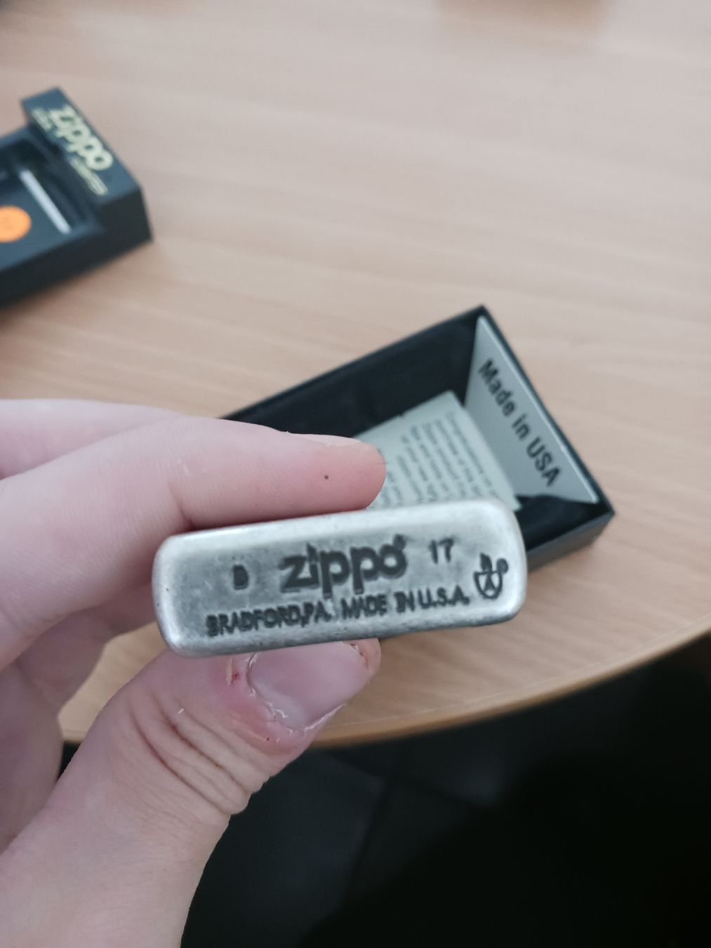 Zippo Feuerzeuge: Zippo Armor Case Silver Plate  – Neu und originalverpackt aus Sion von aym_g5t9 1