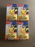 Pokémon 30th celebration 4x bundle english ab 1.- 