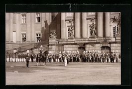 Potsdam, Kaiser Wilhelm II. bei einer Pa